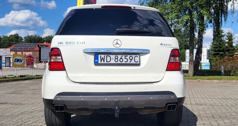 Mercedes-Benz ML cena 55000 przebieg: 250000, rok produkcji 2008 z Warszawa małe 79